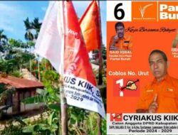 Tim Posko Orange Partai Buruh Desa Tunabesi-Malaka Temukan Pengrusakkan Baliho Caleg